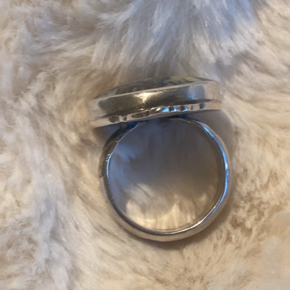 Yellow Agate Ring - Picture 5 of 6